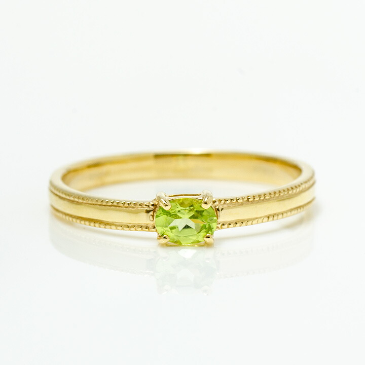umu -アム- FINE JEWELRY STUIDIOペリドット リング 「celeste」rg1366_m.jpg