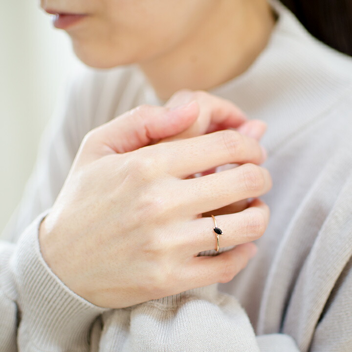 umu -アム- FINE JEWELRY STUIDIOマーキス オニキス リング 「minuto」rg1368_i2.jpg