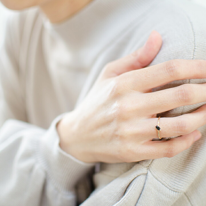 umu -アム- FINE JEWELRY STUIDIOマーキス オニキス リング 「minuto」rg1368_i3.jpg