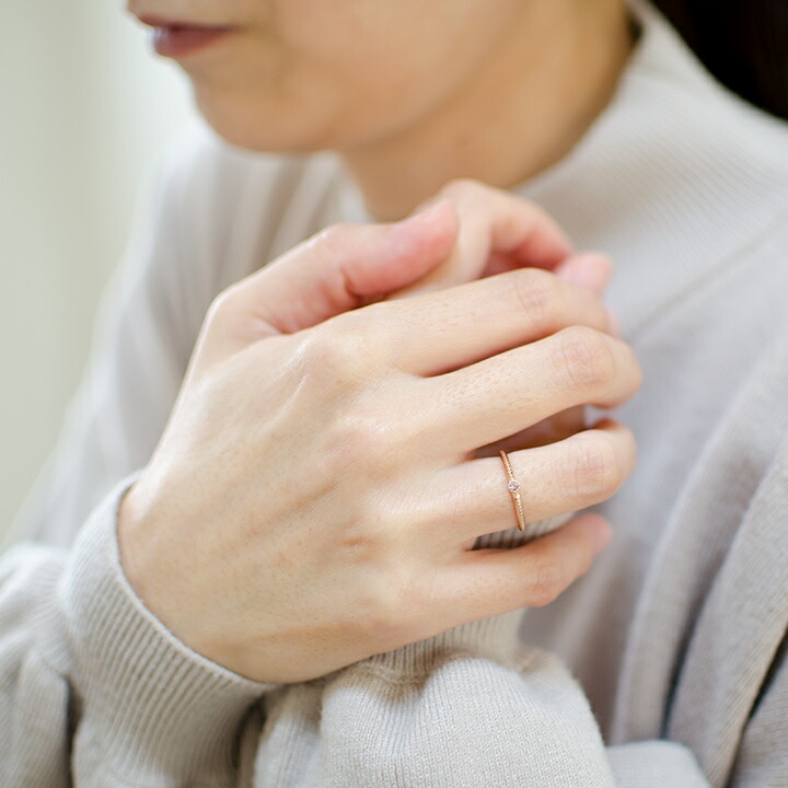 umu -アム- FINE JEWELRY STUIDIOシャンパンガーネット リング 「semino」rg1369_i2.jpg