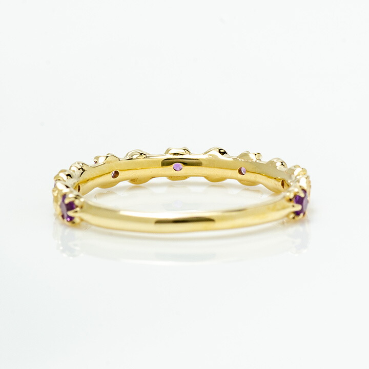 umu -アム- FINE JEWELRY STUIDIOアメシスト ローズ リング 「rosa」rg1377_u.jpg