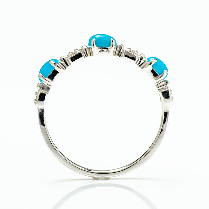 umu -アム- FINE JEWELRY STUIDIOターコイズ ダイヤモンド リング 「purezza」rg1378_s.jpg