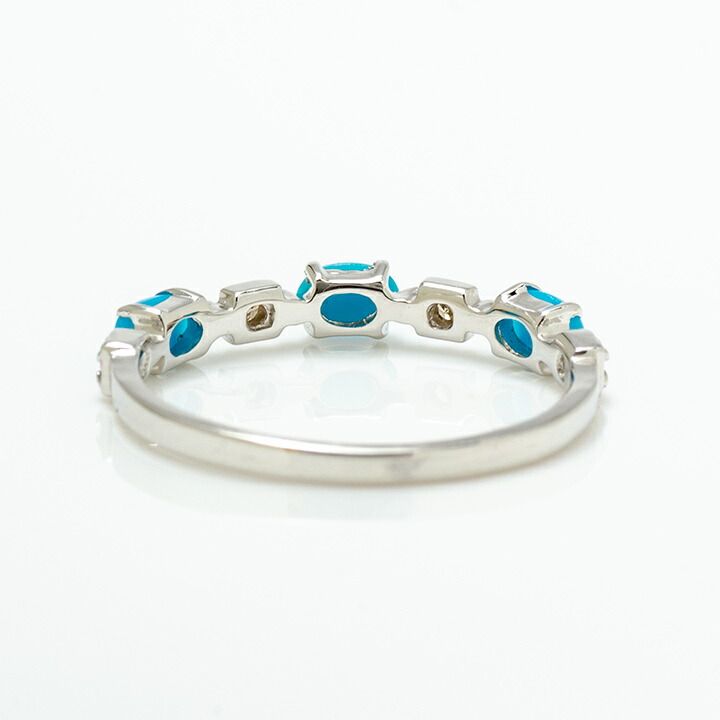 umu -アム- FINE JEWELRY STUIDIOターコイズ ダイヤモンド リング 「purezza」rg1378_u.jpg