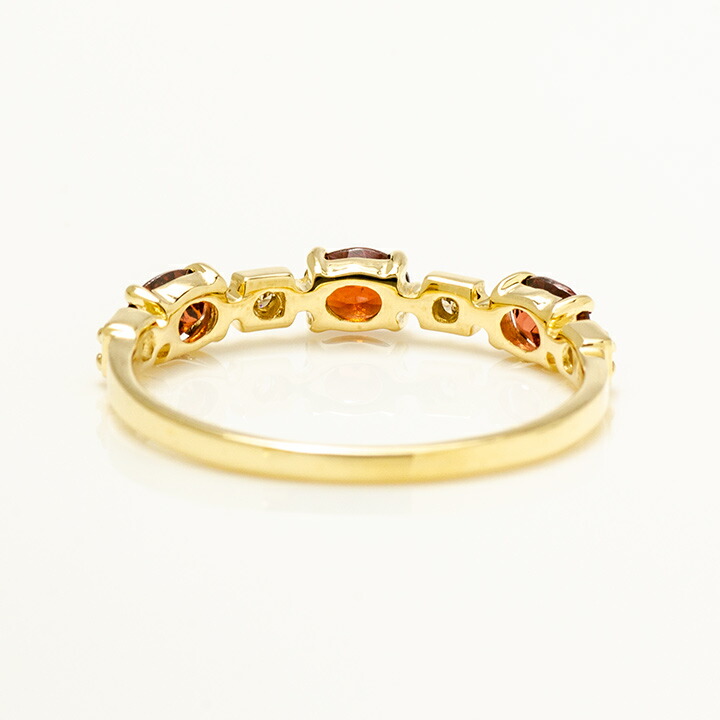 umu -アム- FINE JEWELRY STUIDIOガーネット ダイヤモンド リング 「purezza」rg1379_u.jpg