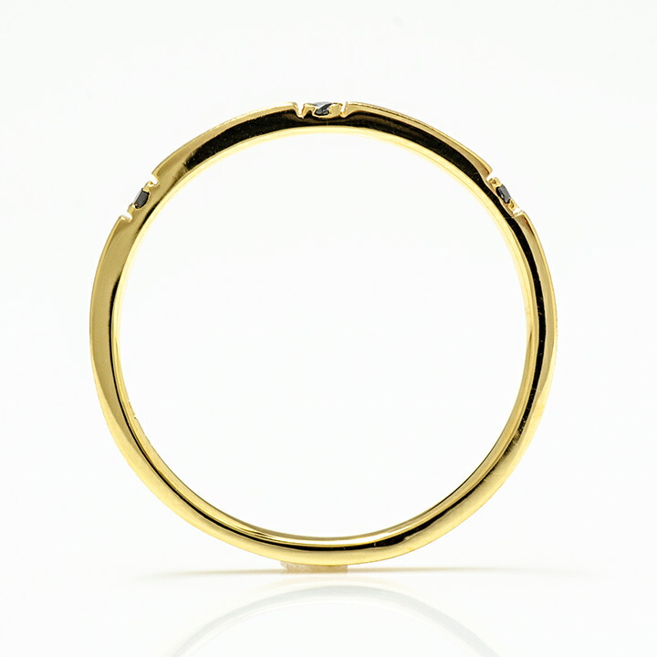 umu -アム- FINE JEWELRY STUIDIOブラックダイヤモンド コーディネート リング 「acuto」rg1384_s.jpg