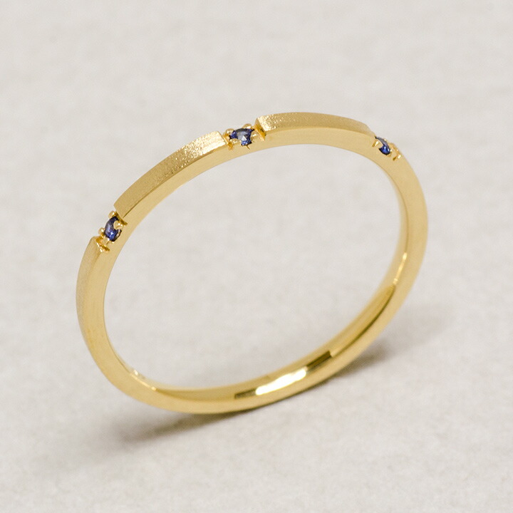 umu -アム- FINE JEWELRY STUIDIOブルーサファイア コーディネート リング 「acuto」rg1386_kanban2.jpg