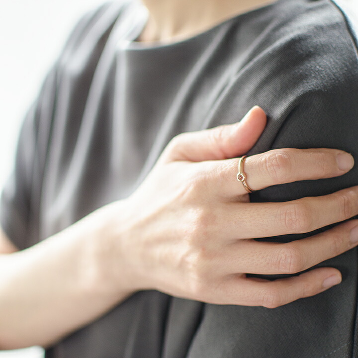 umu -アム- FINE JEWELRY STUIDIOストロベリークォーツ ムーンストーン リングrg1388_i3.jpg