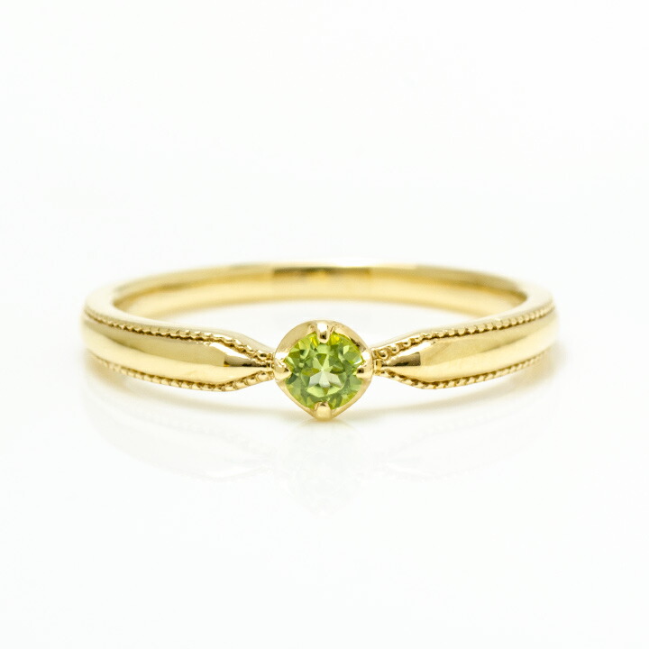umu -アム- FINE JEWELRY STUIDIOペリドット リング 「nastro」rg1390_m.jpg