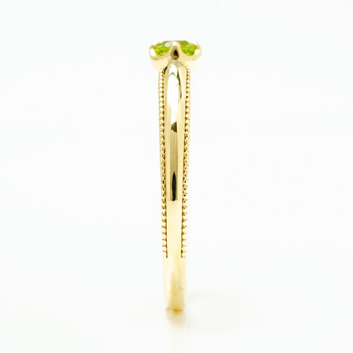 umu -アム- FINE JEWELRY STUIDIOペリドット リング 「nastro」rg1390_y.jpg
