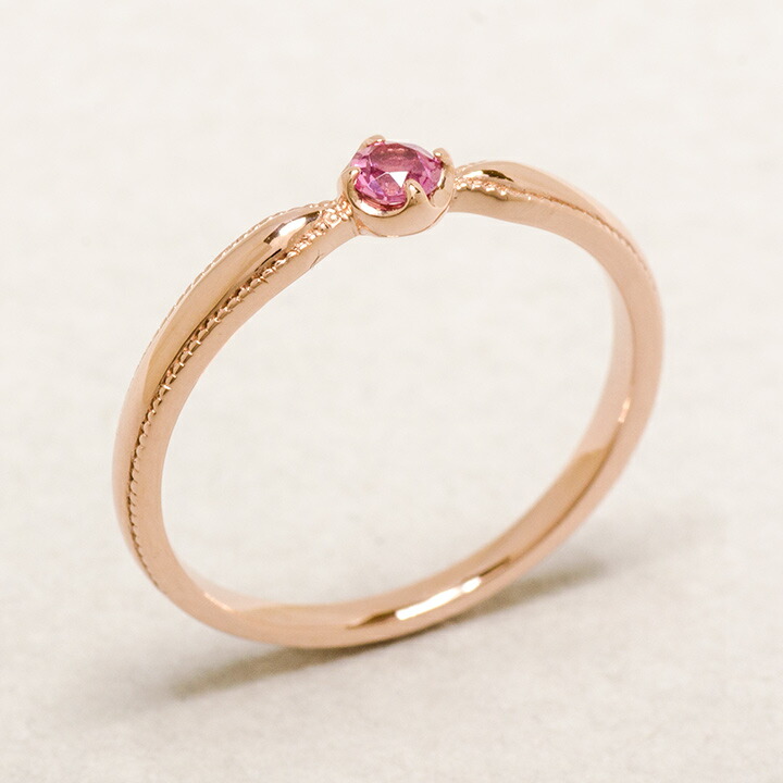 umu -アム- FINE JEWELRY STUIDIOピンクトルマリン リング 「nastro」rg1391_kanban2.jpg