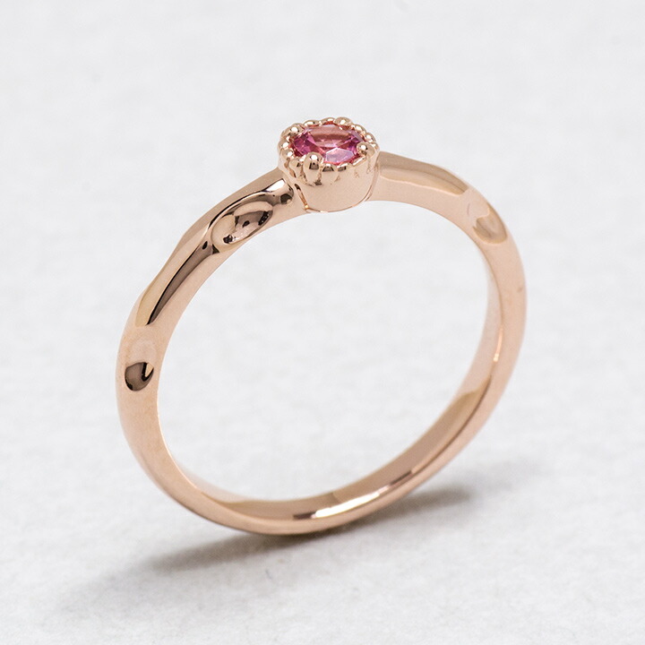 umu -アム- FINE JEWELRY STUIDIOピンクトルマリン リング 「fossetta」rg1393_kanban2.jpg