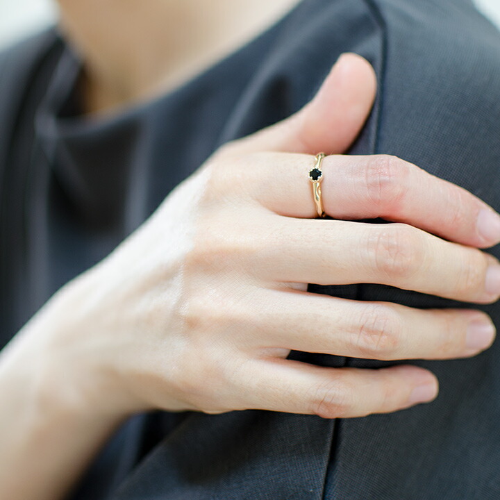 umu -アム- FINE JEWELRY STUIDIOオニキス リング 「fossetta」rg1394_i3.jpg