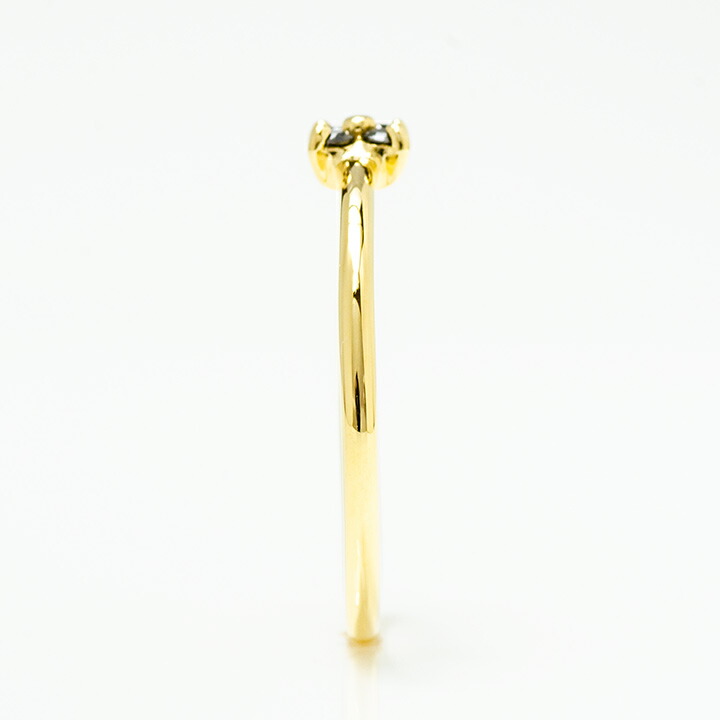 umu -アム- FINE JEWELRY STUIDIOブラックダイヤモンド フラワーモチーフ リング 「arte」rg1397_y.jpg