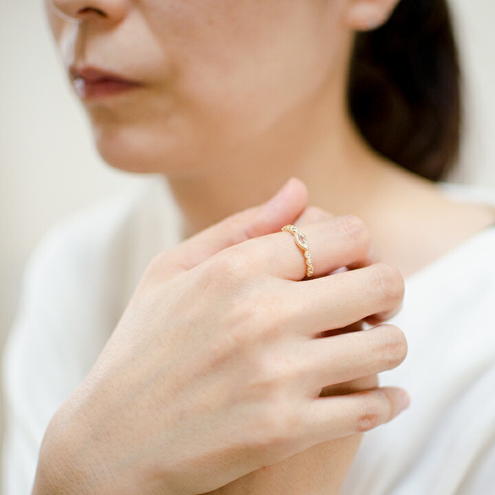 umu -アム- FINE JEWELRY STUIDIOマーキス ブルームーンストーン ダイヤモンド リングrg1401_i2.jpg
