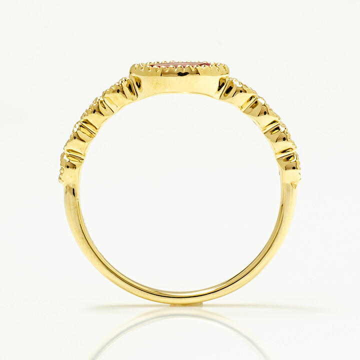 umu -アム- FINE JEWELRY STUIDIOマーキス ピンクトルマリン ダイヤモンド リングrg1403_s.jpg