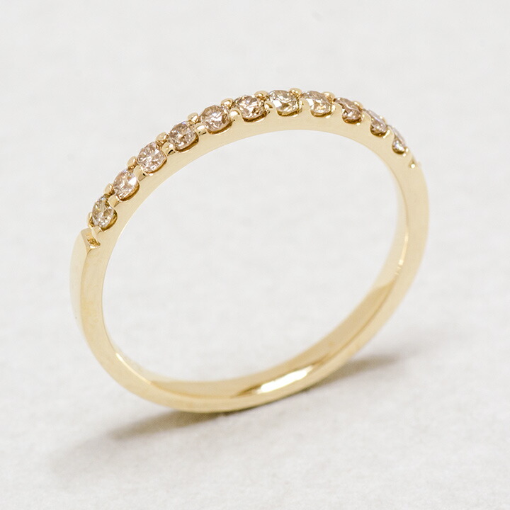 umu -アム- FINE JEWELRY STUIDIOブラウンダイヤモンド 0.22ct エタニティリングrg1404_kanban2.jpg