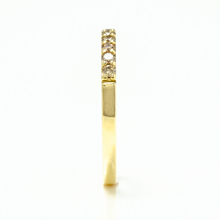 umu -アム- FINE JEWELRY STUIDIOブラウンダイヤモンド 0.22ct エタニティリングrg1404_y.jpg