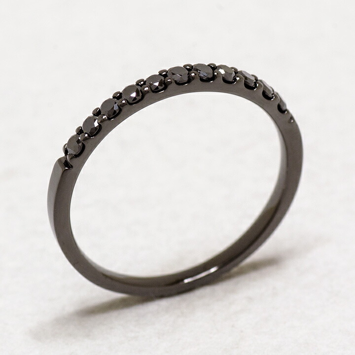 umu -アム- FINE JEWELRY STUIDIOブラックダイヤモンド エタニティリングrg1405_kanban2.jpg