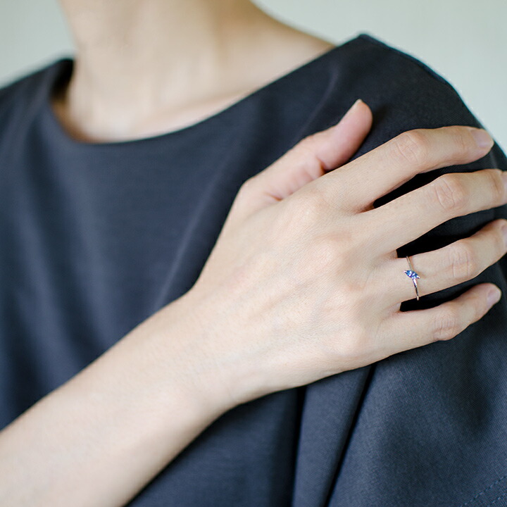 umu -アム- FINE JEWELRY STUIDIOマーキス サンタマリアアクアマリン リング 「minuto」rg1409_i3.jpg