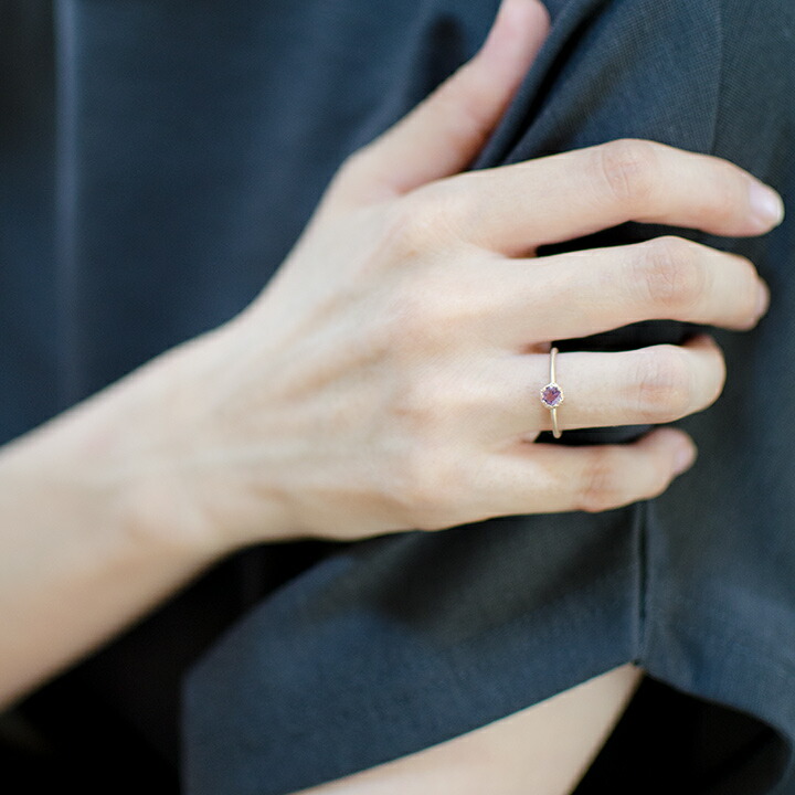 umu -アム- FINE JEWELRY STUIDIOアメシスト リング 「levita」rg1413_i3.jpg