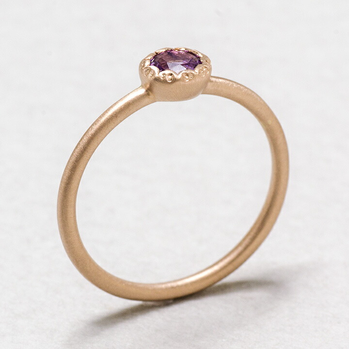 umu -アム- FINE JEWELRY STUIDIOアメシスト リング 「levita」rg1413_kanban2.jpg