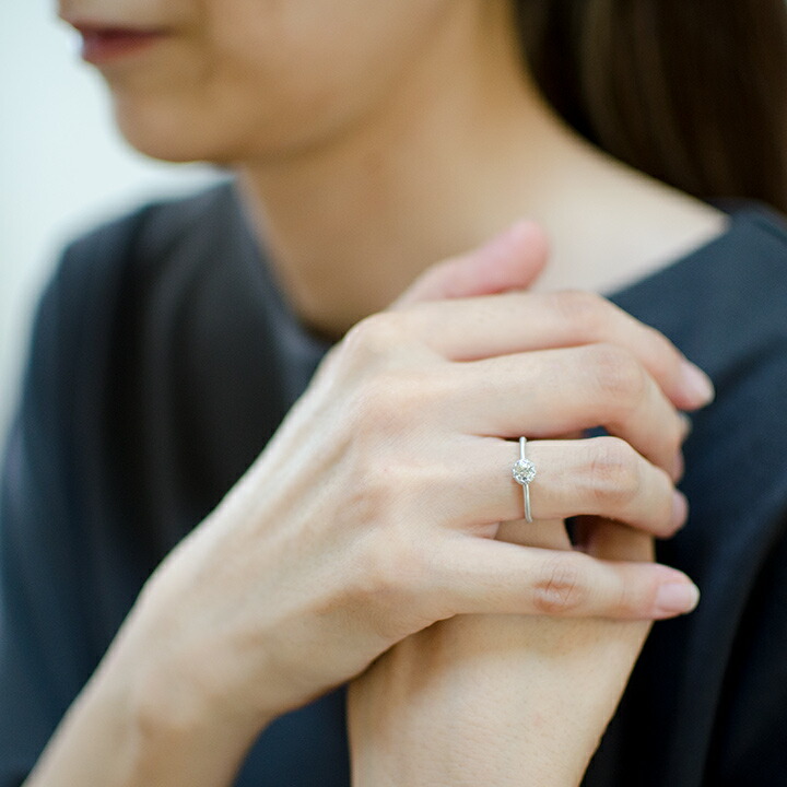 umu -アム- FINE JEWELRY STUIDIOホワイトサファイア リング 「levita」rg1414_i2.jpg