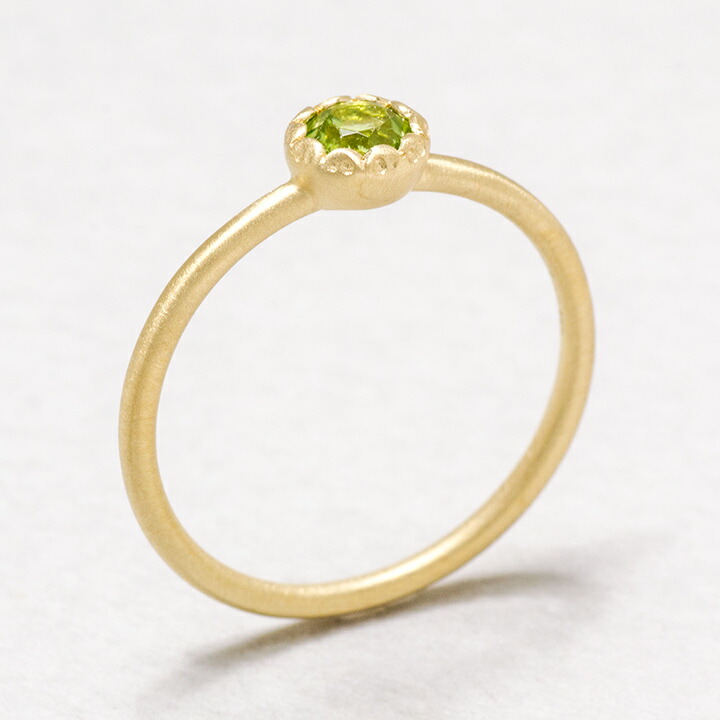 umu -アム- FINE JEWELRY STUIDIOペリドット リング 「levita」rg1415_kanban2.jpg