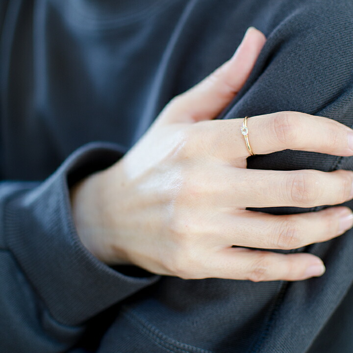 umu -アム- FINE JEWELRY STUIDIOアクアマリン リング 「snello」rg1416_i3.jpg