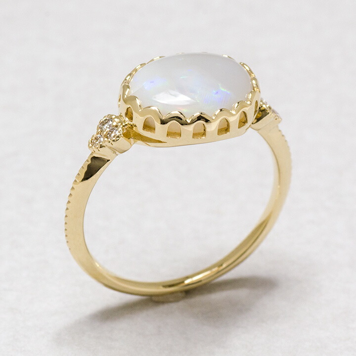 umu -アム- FINE JEWELRY STUIDIOホワイトオパール ダイヤモンド リングrg1420_kanban2.jpg