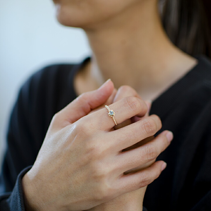umu -アム- FINE JEWELRY STUIDIOブルートパーズ リング 「romantica」rg1422_i2.jpg