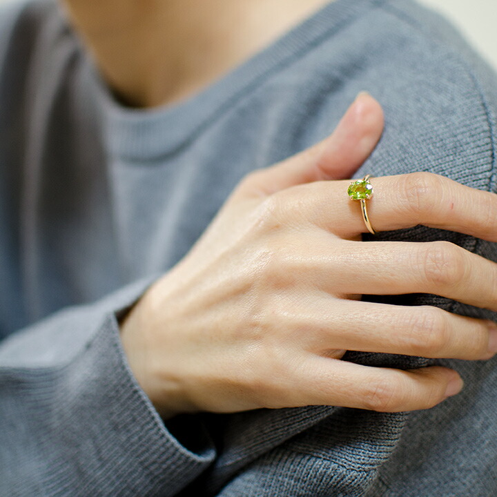 umu -アム- FINE JEWELRY STUIDIOペリドット リングrg1424_i3.jpg