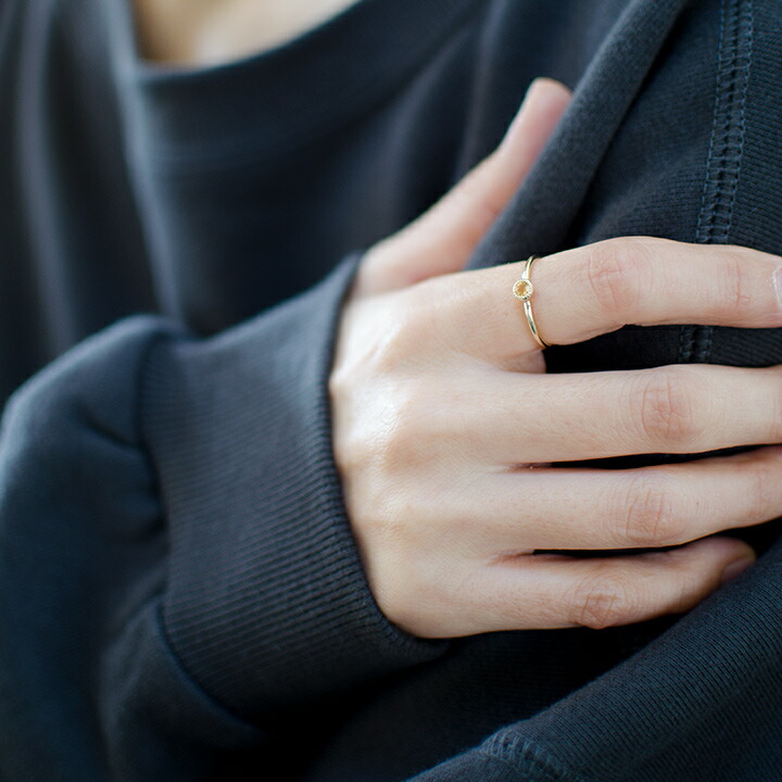 umu -アム- FINE JEWELRY STUIDIOシトリン リング 「pupo」rg1428_i3.jpg