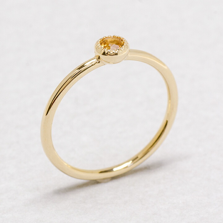 umu -アム- FINE JEWELRY STUIDIOシトリン リング 「pupo」rg1428_kanban2.jpg
