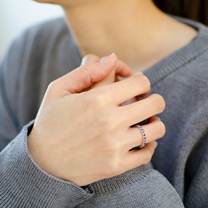 umu -アム- FINE JEWELRY STUIDIOアイオライト フルエタニティリングrg1430_i2.jpg