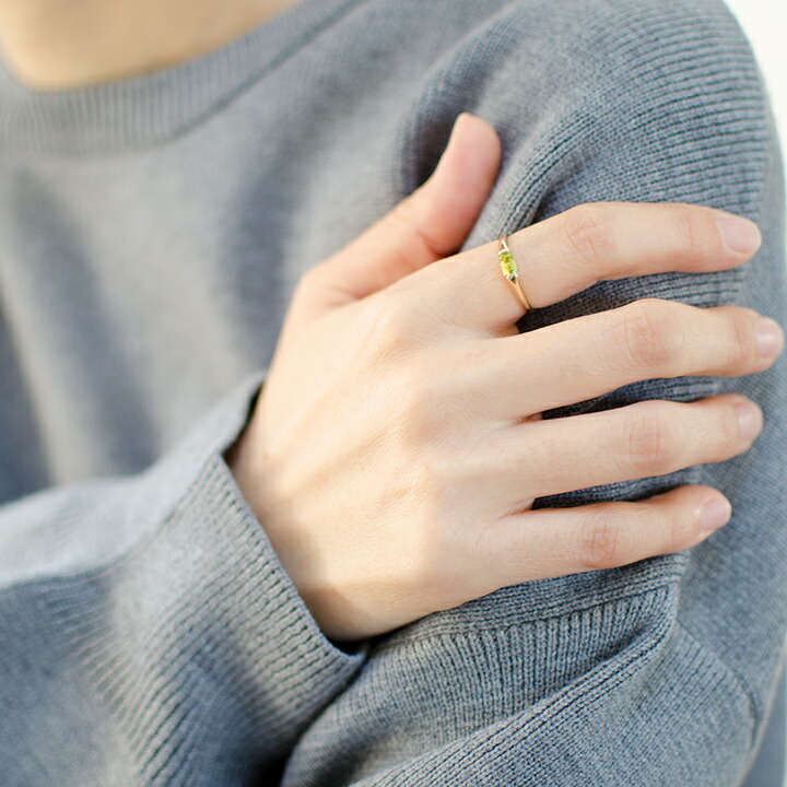 umu -アム- FINE JEWELRY STUIDIOペリドット リング 「cheto」rg1435_i3.jpg