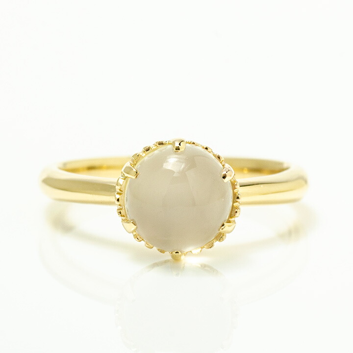 umu -アム- FINE JEWELRY STUIDIOカボション ムーンストーン リングrg1436_m.jpg