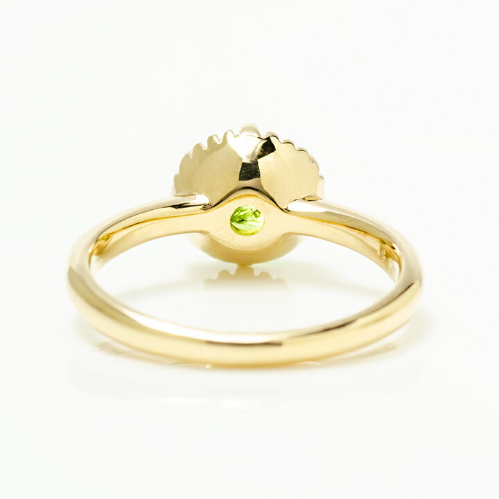 umu -アム- FINE JEWELRY STUIDIOカボション ペリドット リングrg1437_u.jpg