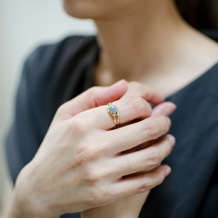 umu -アム- FINE JEWELRY STUIDIOブラックオパール ダイヤモンド リングrg1441_i2.jpg