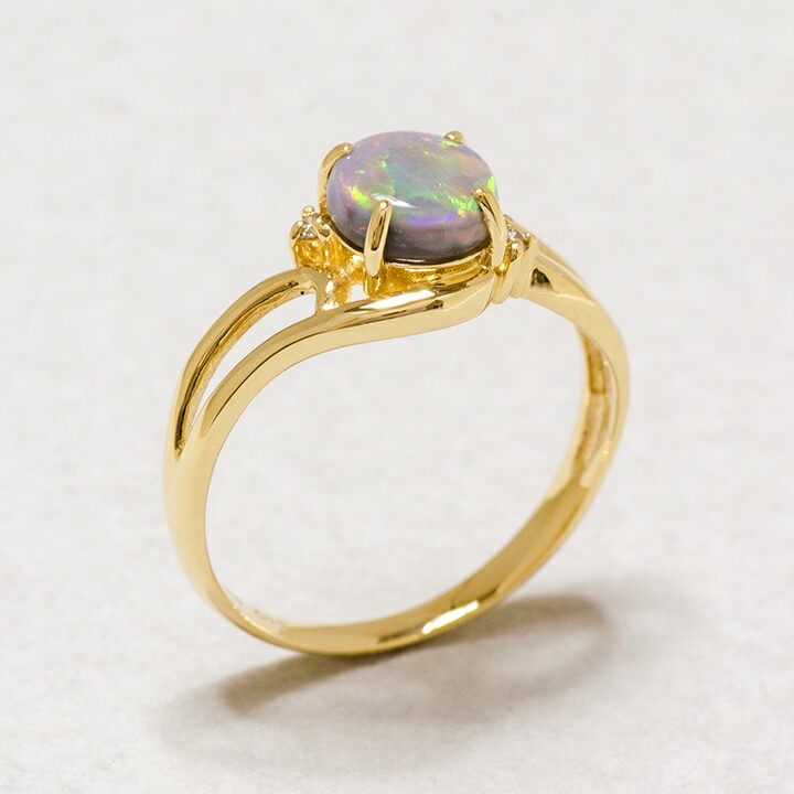 umu -アム- FINE JEWELRY STUIDIOブラックオパール ダイヤモンド リングrg1441_kanban2.jpg
