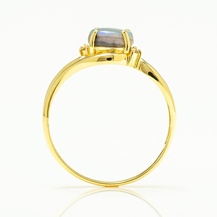 umu -アム- FINE JEWELRY STUIDIOブラックオパール ダイヤモンド リングrg1441_s.jpg