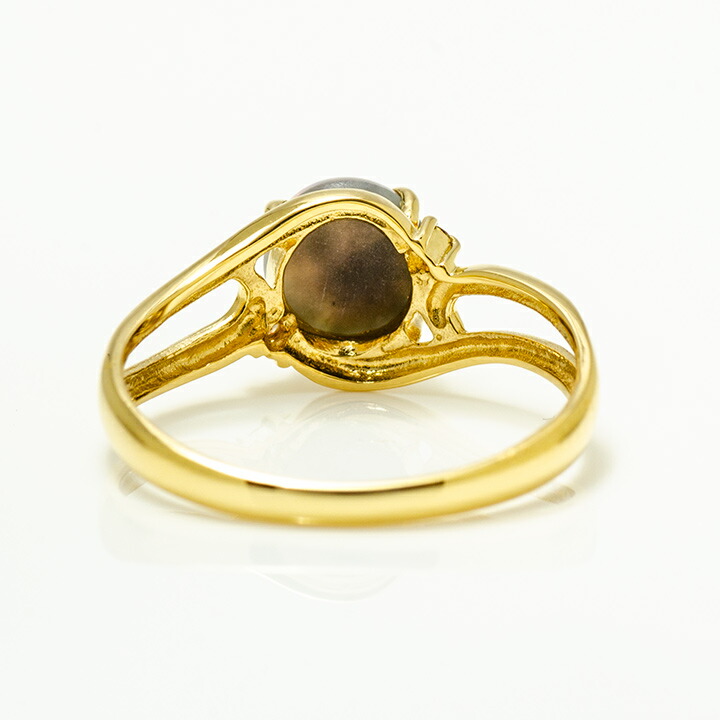 umu -アム- FINE JEWELRY STUIDIOブラックオパール ダイヤモンド リングrg1441_u.jpg