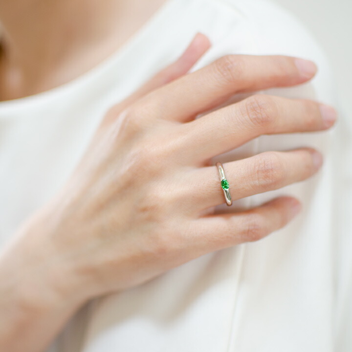 umu -アム- FINE JEWELRY STUIDIOグリーンガーネット リングrg1442_i3.jpg
