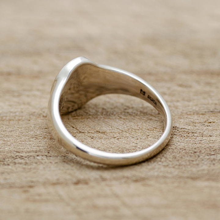 umu -アム- FINE JEWELRY STUIDIOSV925 イニシャル シグネット リングrg1449_4.jpg