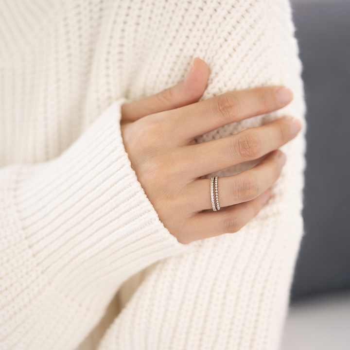 umu -アム- FINE JEWELRY STUIDIOコーディネート リング ドットrg1455_14.jpg