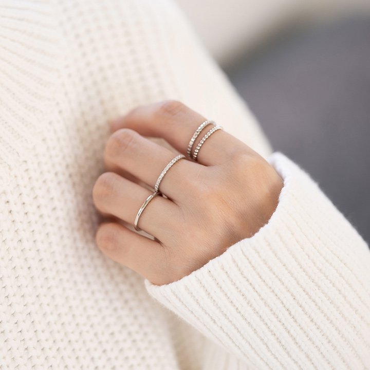 umu -アム- FINE JEWELRY STUIDIOコーディネート リング ドットrg1455_18.jpg