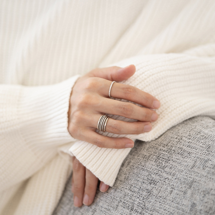 umu -アム- FINE JEWELRY STUIDIOコーディネート リング ドットrg1455_22.jpg