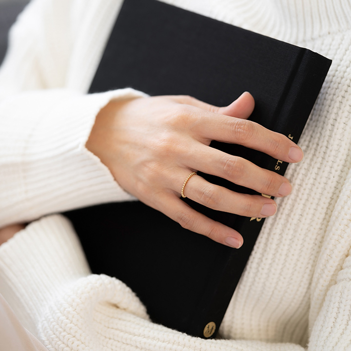 umu -アム- FINE JEWELRY STUIDIOコーディネート リング ドットrg1455_9.jpg