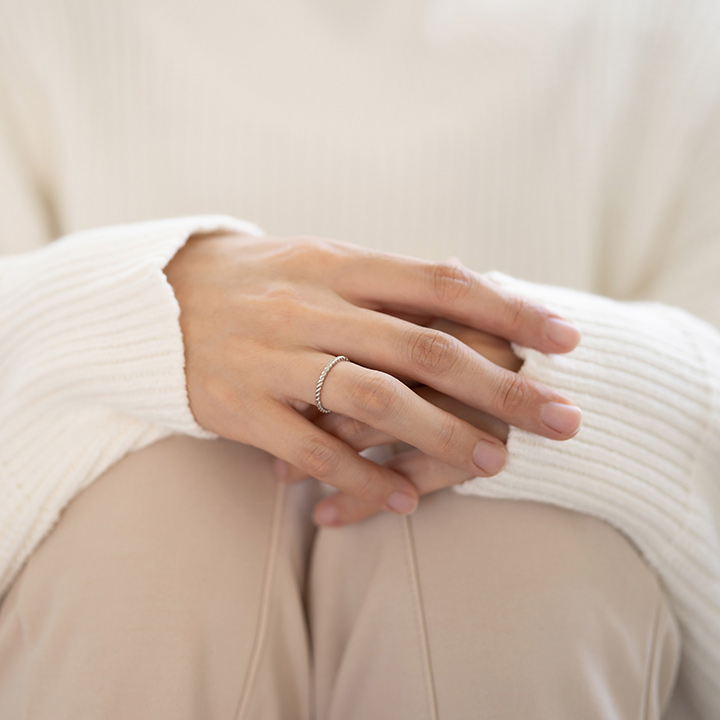 umu -アム- FINE JEWELRY STUIDIOコーディネート リング ツイストrg1456_10.jpg