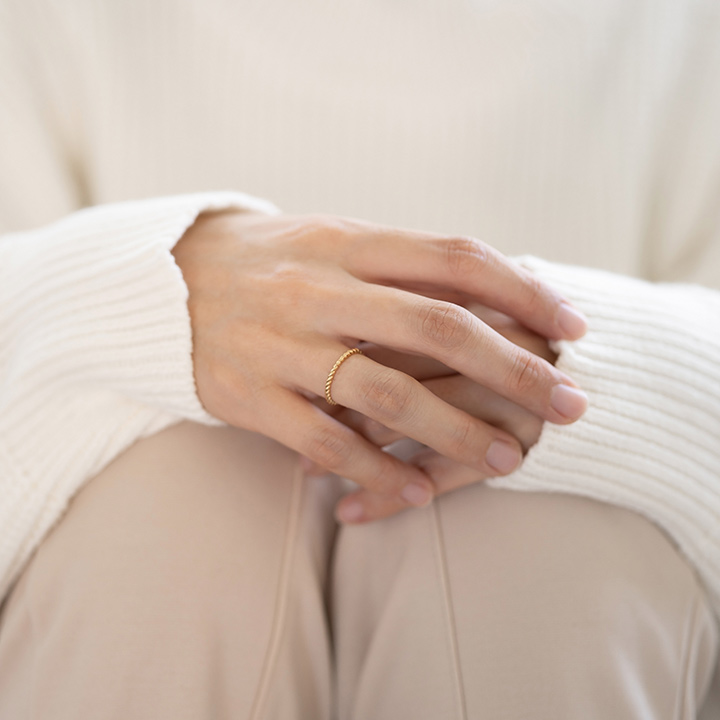 umu -アム- FINE JEWELRY STUIDIOコーディネート リング ツイストrg1456_11.jpg