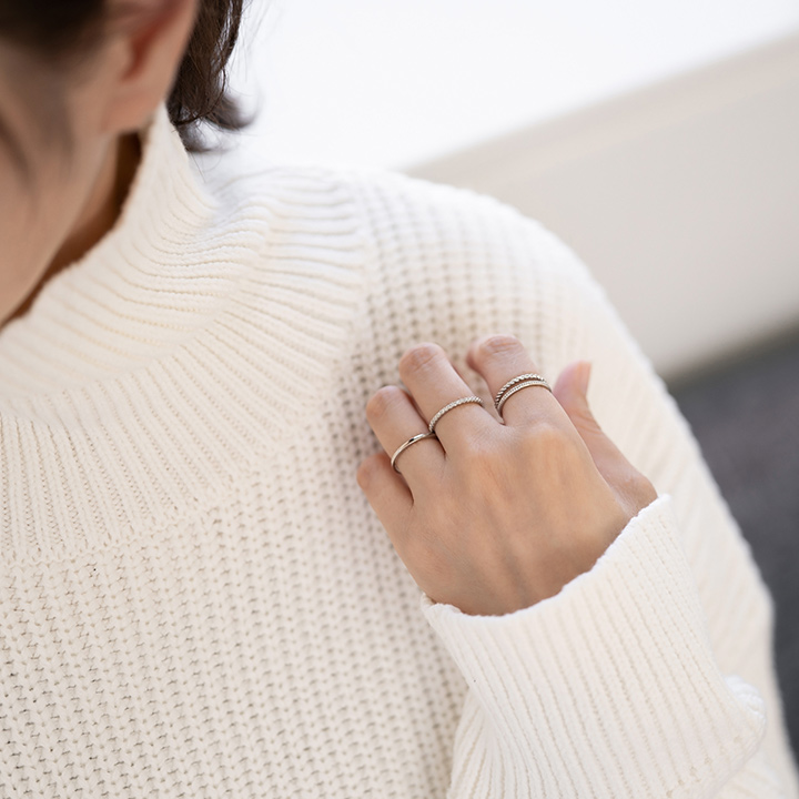 umu -アム- FINE JEWELRY STUIDIOコーディネート リング ツイストrg1456_17.jpg